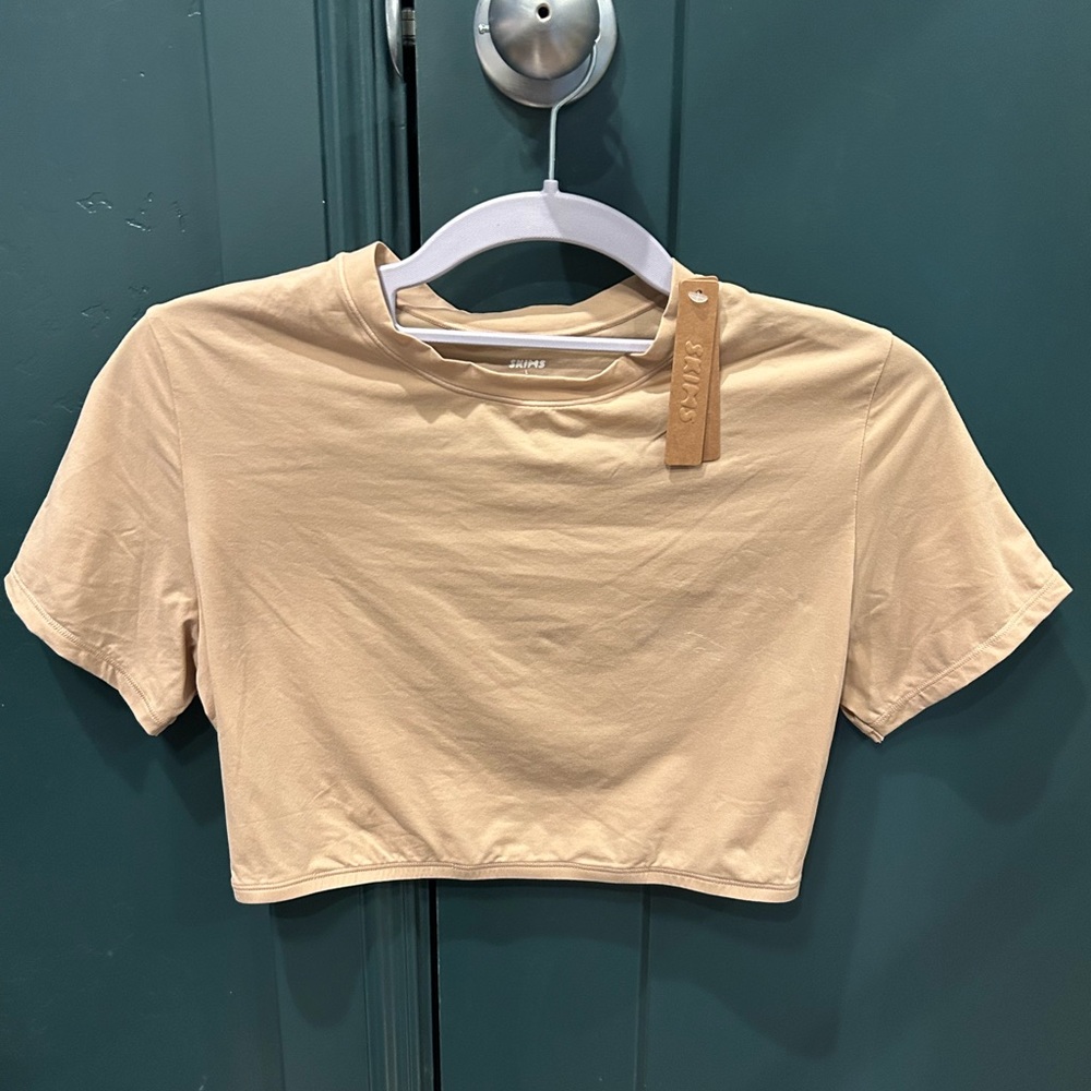 Skims cropped T-shirt